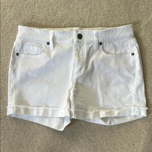 Vineyard Vines White Jean Shorts Classic Denim Style